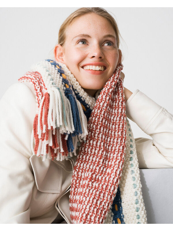 Lana Grossa SJAL Alta Moda Cashmere 16 - Stickbeskrivning (SE)