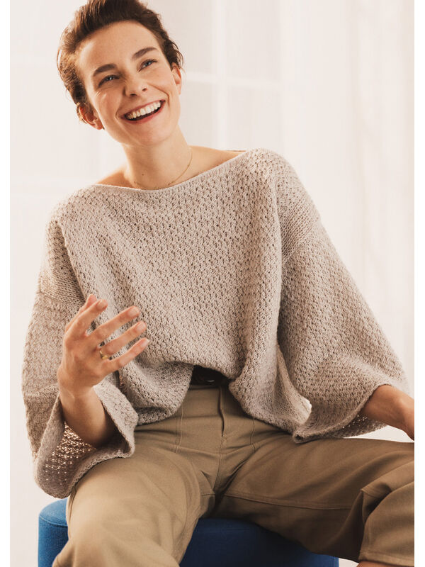 Lana Grossa PULLOVER Ecopuno