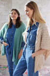 Lana Grossa PONCHO-SJAL LIFFEY Ecopuno & Setasuri