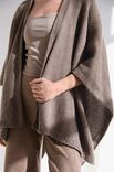 Lana Grossa PONCHO Cashmere Kiss - Strikkeopskrift (SE)