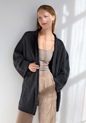 KIMONOJAKKE Cashmere Kiss fra Lana Grossa