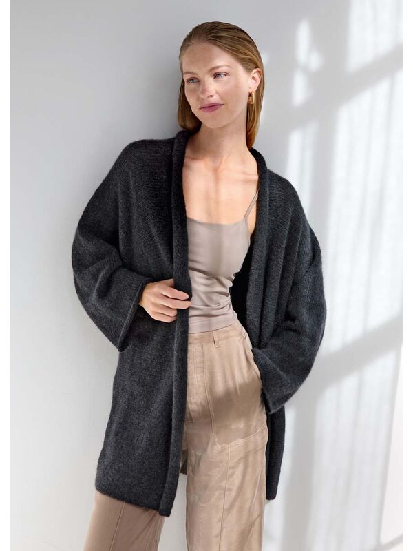 Lana Grossa KIMONOJAKKE Cashmere Kiss