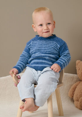 PULLOVER Cosy Socks fra Lana Grossa