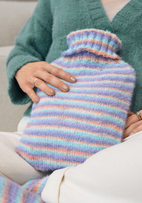 VARMEDUNKHYLSTER Cosy Socks Multi Stripes fra Lana Grossa
