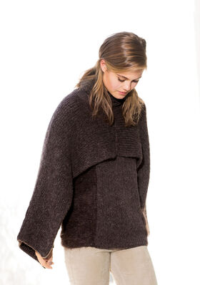 PONCHO Alta Moda Alpaca fra Lana Grossa
