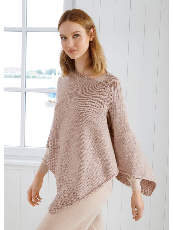Lana Grossa PONCHO Alta Moda Cashmere 16