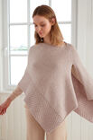 Lana Grossa PONCHO Alta Moda Cashmere 16