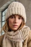 Lana Grossa HUE Alpaca Air & Brillino - Strikkeopskrift (SE)