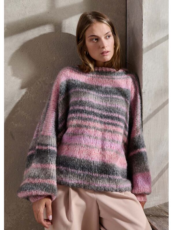 Lana Grossa PULLOVER Gigante - Strikkeopskrift (SE)