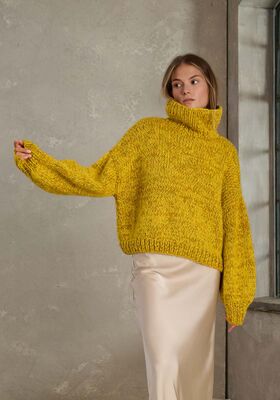 PULLOVER Cool Merino & Superkid Seta & Alta Moda Alpaca - Strikkeopskrift (SE) fra Lana Grossa