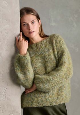 PULLOVER Silkhair - Strikkeopskrift (SE) fra Lana Grossa