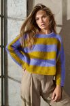 Lana Grossa KORT PULLOVER Alpaca Air - Strikkeopskrift (SE)
