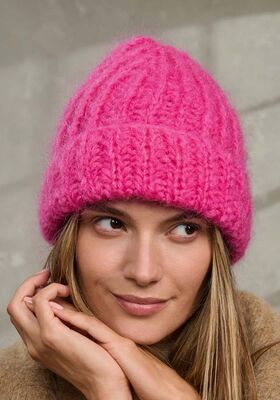 HUE Mohair Moda - Strikkeopskrift (SE) fra Lana Grossa