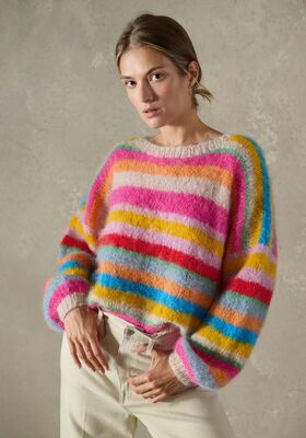 PULLOVER Mohair Moda - Strikkeopskrift (SE) fra Lana Grossa