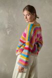 Lana Grossa PULLOVER Mohair Moda - Strikkeopskrift (SE)