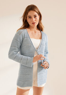 CARDIGAN Elastico fra Lana Grossa