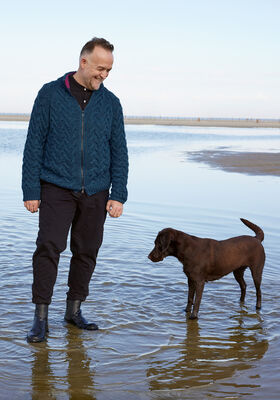 CARDIGAN Cool Merino Big - Strikkeopskrift (SE) fra Lana Grossa