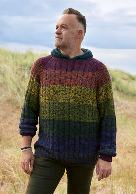 PULLOVER Ecopuno & Merino Superiore - Strikkeopskrift (SE) fra Lana Grossa