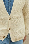 Lana Grossa CARDIGAN Cool Merino Big - Strikkeopskrift