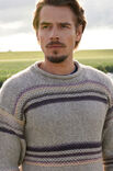 Lana Grossa PULLOVER Cool Merino Big & Pappagallo - Strikkeopskrift (SE)