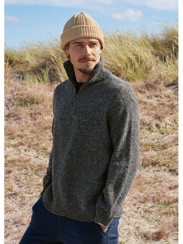 Lana Grossa PULLOVER Landlust Soft Tweed 180 - Strikkeopskrift (SE)