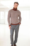 Lana Grossa RULLEKRAVESWEATER Alta Moda Alpaca
