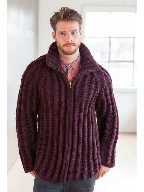 Lana Grossa RAGLANJAKKE Mille II/Merino Air