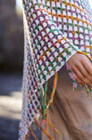 Lana Grossa HÆKLET PONCHO Gomitolo Selezione 3 & Alta Moda Cotolana - Hækleopskrift (SE)