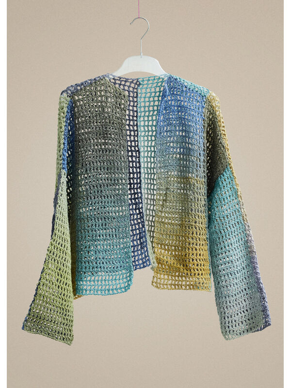 Lana Grossa HÆKLET CARDIGAN Gomitolo Versione - Hækleopskrift (SE)