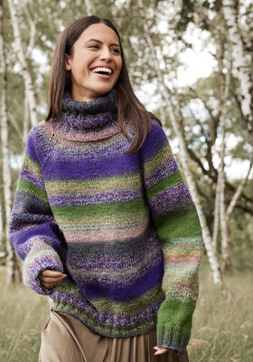 PULLOVER Gomitolo Fusione - Strikkeopskrift (SE) fra Lana Grossa