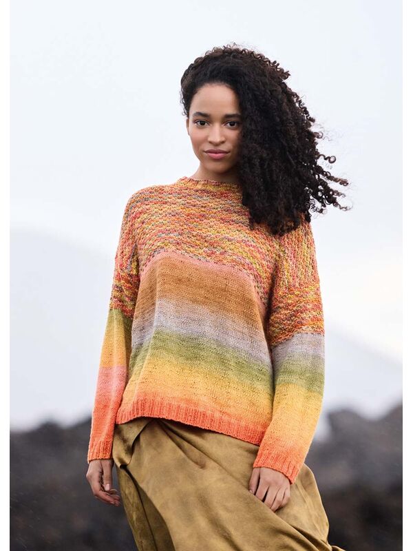 Lana Grossa PULLOVER Cotonella & Cotonella Multi - Strikkeopskrift (NO)