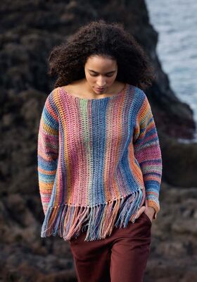 PULLOVER Gomitolo Mambo - Strikkeopskrift (NO) fra Lana Grossa