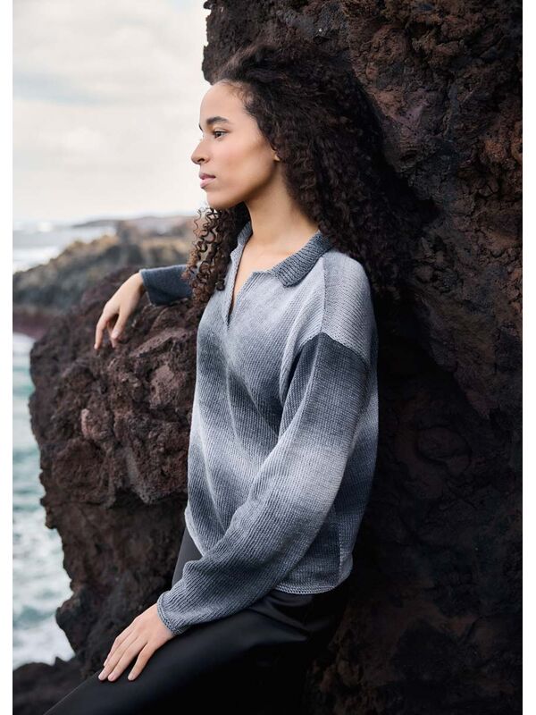 Lana Grossa PULLOVER Gomitolo Tono - Strikkeopskrift (NO)