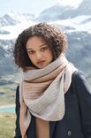 Lana Grossa TREKANTET SJAL Gomitolo Gala