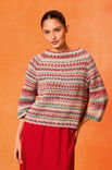 Lana Grossa HÆKLET PULLOVER TOP-DOWN Gomitolo California