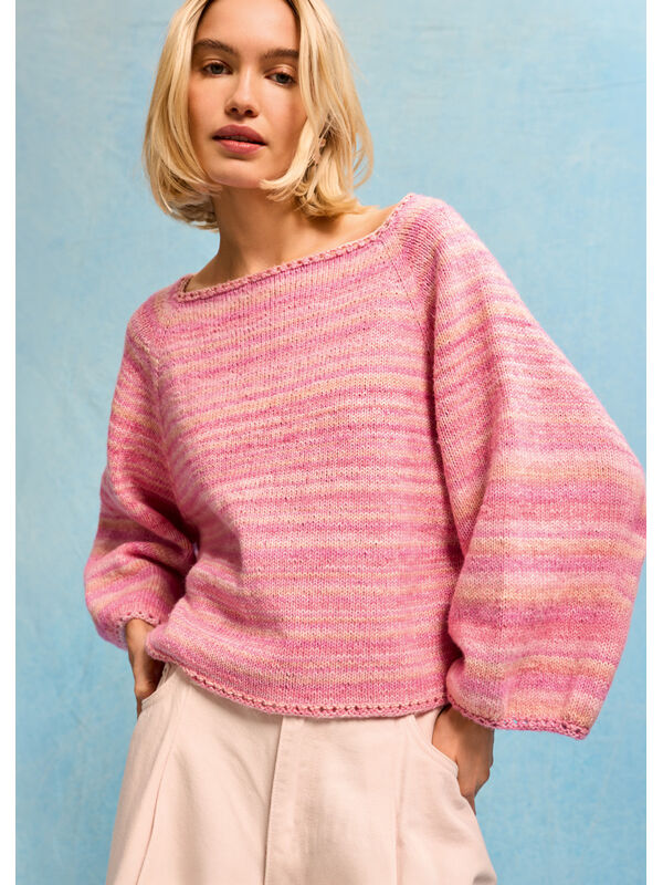 Lana Grossa TOP-DOWN-RAGLAN-PULLOVER Gomitolo Mambo