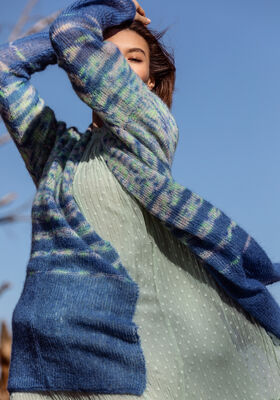 JAKKE Silkhair Hand-dyed & Silkhair  fra Lana Grossa