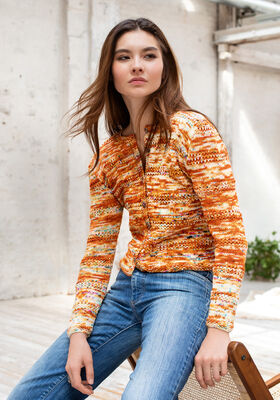 JAKKE Cool Wool Hand-dyed fra Lana Grossa