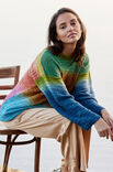 Lana Grossa HÆKLET PULLOVER Cool Wool Lace Hand-dyed