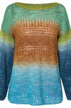 Lana Grossa HÆKLET PULLOVER Cool Wool Lace Hand-dyed