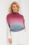 Lana Grossa SLIPOVER Cool Wool Lace Hand-dyed & Cool Wool Lace