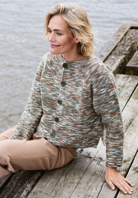 JAKKE Cool Wool Hand-dyed fra Lana Grossa