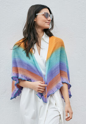 TØRKLÆDE Cool Wool Lace hand-dyed fra Lana Grossa
