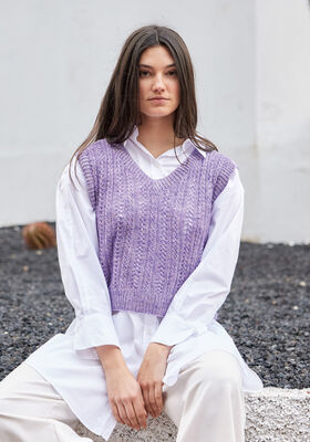 TOP Allora hand-dyed fra Lana Grossa