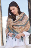 Lana Grossa TREKANTET SJAL Allora Hand-dyed