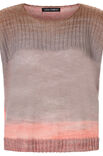 Lana Grossa SLIPOVER Cool Wool Lace hand-dyed - Strikkeopskrift (SE)