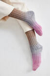 Lana Grossa SOKKER Meilenweit 50 g Merino hand-dyed - Strikkeopskrift (SE)