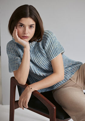 PULLOVER Cool Wool & Cool Wool hand-dyed - Strikkeopskrift (SE) fra Lana Grossa