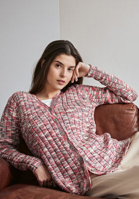 JAKKE Cool Wool hand-dyed - Strikkeopskrift (SE) fra Lana Grossa