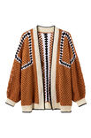 Lana Grossa CARDIGAN I STANGMASKEHULMØNSTER Soft Cotton